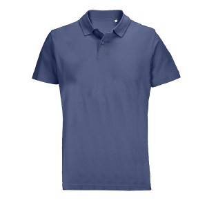 Рубашка поло мужская PULSE 170, джинсовый