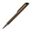 Ручка шариковая FLOW, покрытие soft touch, коричневый