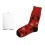 Носки подарочные 'Счастливый год' в упаковке, черный, красный
