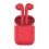 Наушники беспроводные с зарядным боксом TWS AIR SOFT, цвет красный