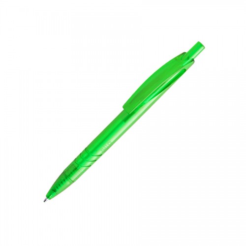 Ручка шариковая ANDRIO, R-PET пластик, зеленый