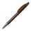 Ручка шариковая ICON CHROME, коричневый