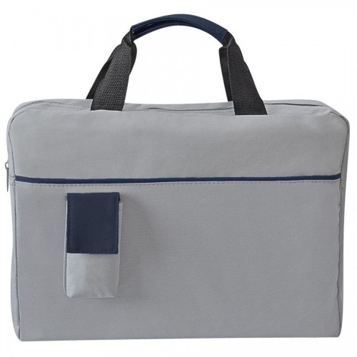Конференц-сумка 'Sense' с карманом, синий, серый