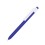 Ручка шариковая RETRO, пластик, синий, белый