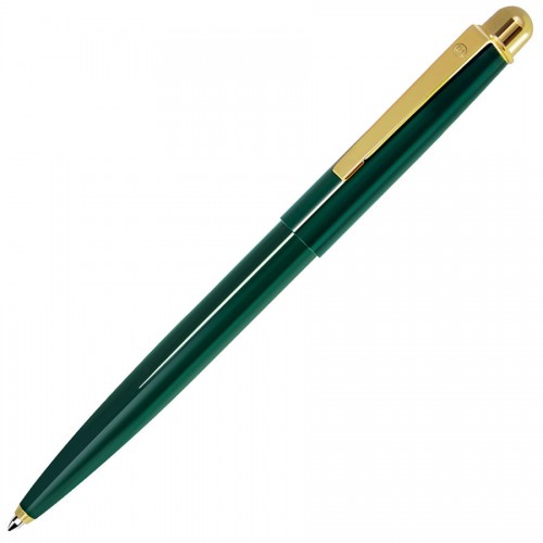 Ручка шариковая DELTA NEW, зеленый, золотистый