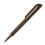 Ручка шариковая FLOW, покрытие soft touch, коричневый