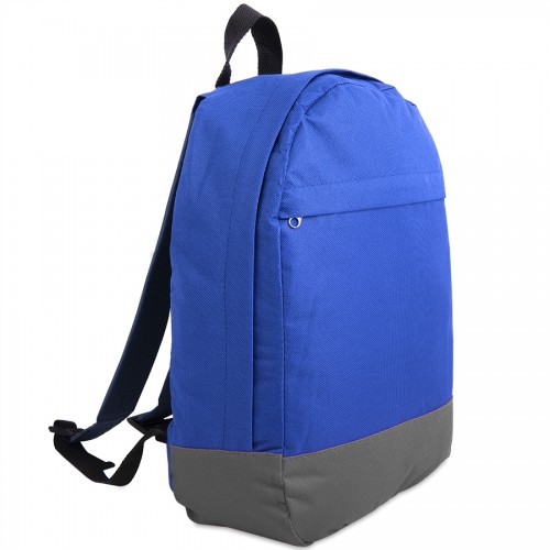Рюкзак 'URBAN',  синий/серый, 39х29х12 cм, полиэстер 600D,  шелкография, синий, серый