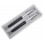 BUSINESS SET, набор: ручка шариковая и карандаш механический в футляре, черный, серебристый