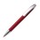 Ручка шариковая VIEW, покрытие soft touch, красный