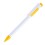 Ручка шариковая MAVA, белый, желтый