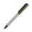 Ручка шариковая BRO, зеленый, серый