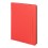 Бизнес-блокнот 'RILY', формат А5,  красный, блок в точку, ярко-красный
