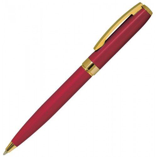 ROYALTY, ручка шариковая, красный/золотой, красный, золотистый