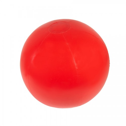 Мяч пляжный надувной, 40 см, красный