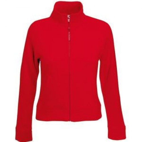Толстовка женская 'Lady-Fit Sweat Jacket', красный