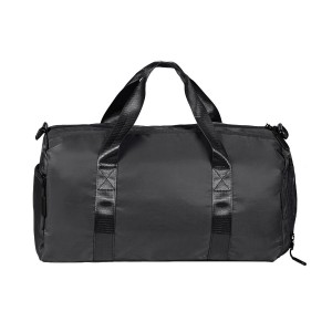 Сумка спортивная 'Gym'; чёрная; 45х21х20 см; полиэстер, черный