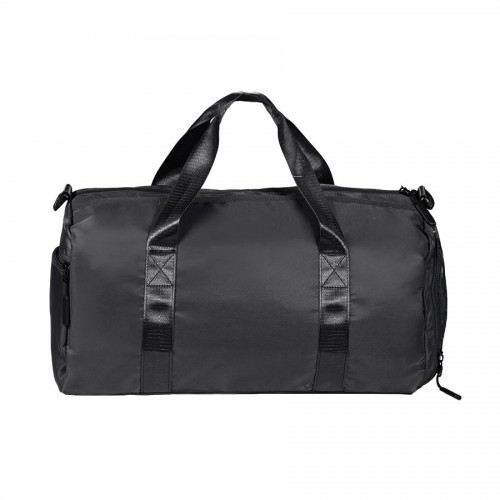 Сумка спортивная 'Gym'; чёрная; 45х21х20 см; полиэстер, черный