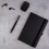 Набор подарочный SOFTMELODY: беспроводные наушники, бизнес-блокнот, ручка, коробка с наполнителем, черный