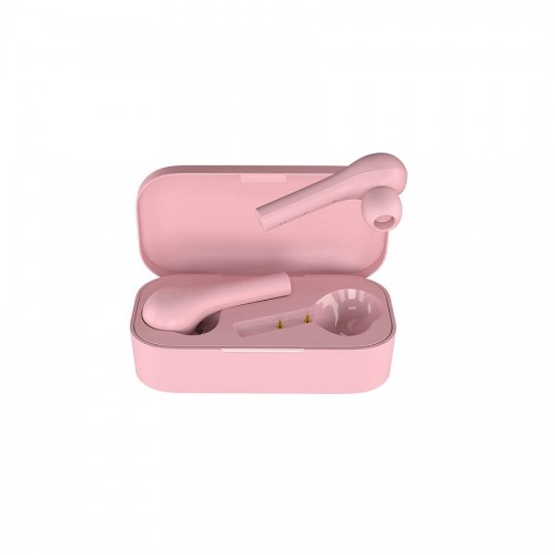 Наушники беспроводные Hiper TWS PULL, розовые, розовый