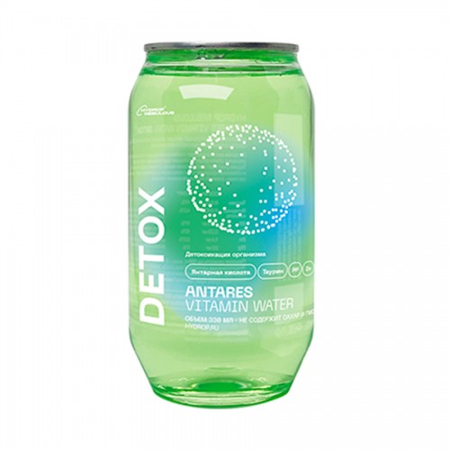 Витаминная вода DETOX, прозрачный