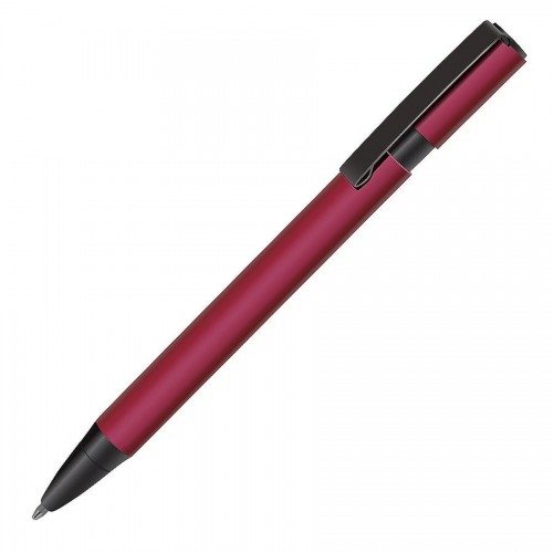 OVAL, ручка шариковая, красный/черный, красный, черный