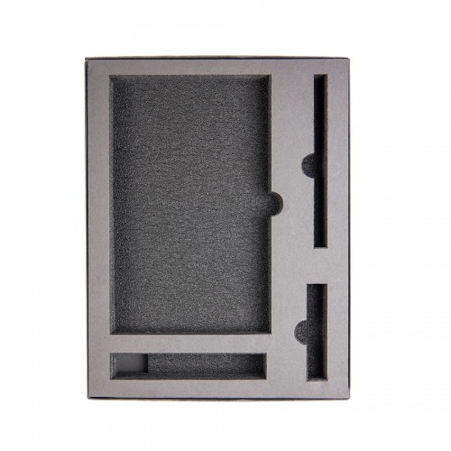 Коробка 'Fancy', сливбокс, размер 20*29*4.5 см, картон серый,300 гр. ложемент изолон