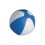 SUNNY Мяч пляжный надувной; бело-синий, 28 см, ПВХ, белый, синий