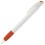 Ручка шариковая с грипом NOVE, белый, оранжевый