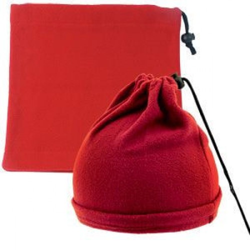 Шапка-шарф с утяжкой 'Articos', красный