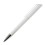 Ручка шариковая FLOW, покрытие soft touch, прозрачный белый