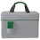Конференц-сумка SENSE с карманом, зеленый, серый
