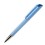 Ручка шариковая FLOW, покрытие soft touch, светло-голубой