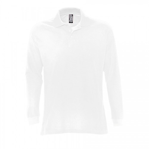 Рубашка поло STAR 170  с длинным рукавом, белый