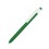 Ручка шариковая RETRO, пластик, зеленый, белый