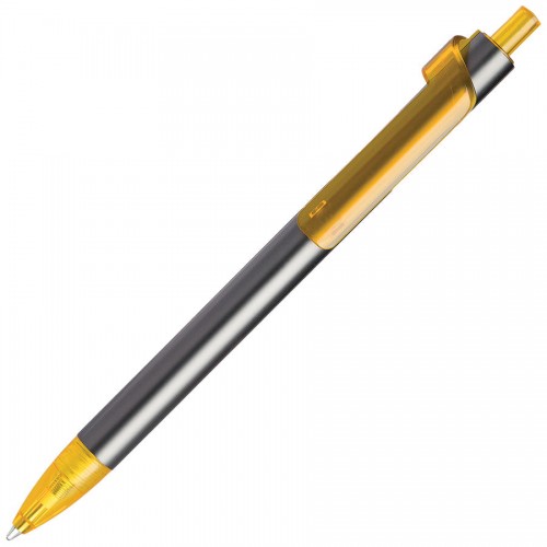 PIANO, ручка шариковая, графит/желтый, графит, желтый