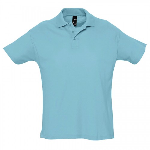 Рубашка поло мужская SUMMER II 170, бирюзовый