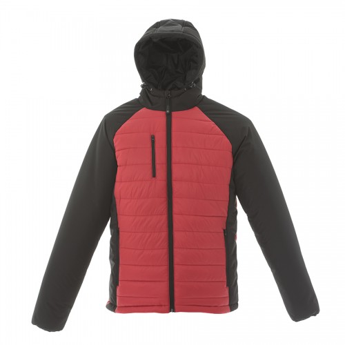 Куртка мужская 'TIBET',красный/чёрный, S, 100% нейлон, 200  г/м2, красный, черный