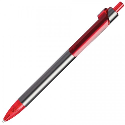 PIANO, ручка шариковая, графит/красный, графит, красный