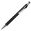 Ручка шариковая FACTOR TOUCH со стилусом, черный, серебристый