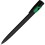 Ручка шариковая из экопластика KIKI ECOLINE, черный, зеленый