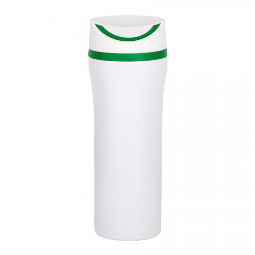 Термокружка вакуумная UNIQUE, 450 мл, белый, зеленый