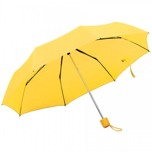 Зонт складной 'Foldi', механический, желтый