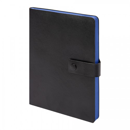 Ежедневник недатированный STELLAR, формат А5, черный, синий