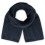 Шарф вязаный  WIND SCARF-S, темно-синий