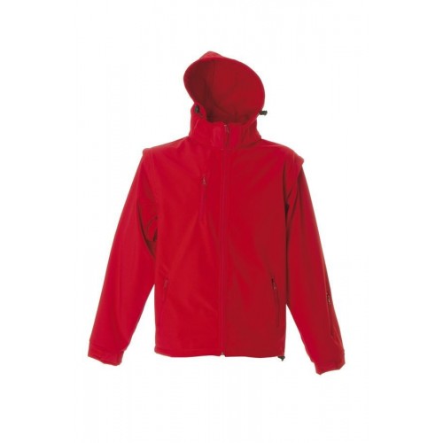 BRUNICO Куртка софтшел, водонеприницаемый красный