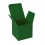 Коробка подарочная CUBE, зеленый