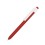 Ручка шариковая RETRO, пластик, красный, белый
