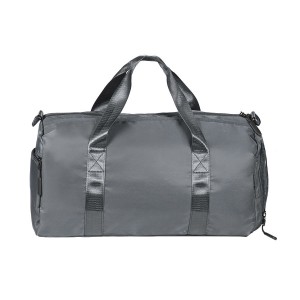 Сумка спортивная 'Gym' ,без ремня ; серая; 45х21х20 см; полиэстер, темно-серый