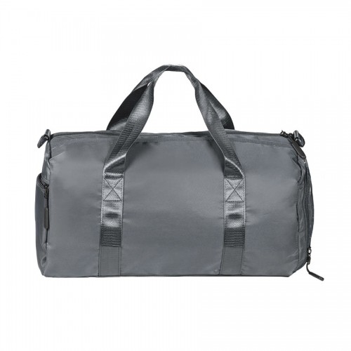 Сумка спортивная 'Gym' ,без ремня ; серая; 45х21х20 см; полиэстер, темно-серый