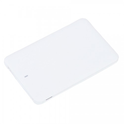 Универсальное зарядное устройство 'Card' (2500mAh), белый